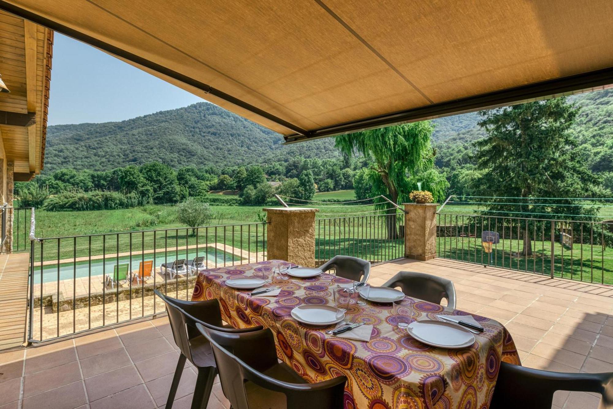 Casa Rural Mas Plantalech La Vall de Bianya Exterior photo